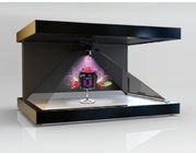 22 Inch 3D Hologram Pyramid Display Box , 3D Holographic Showcase Full HD Resolution