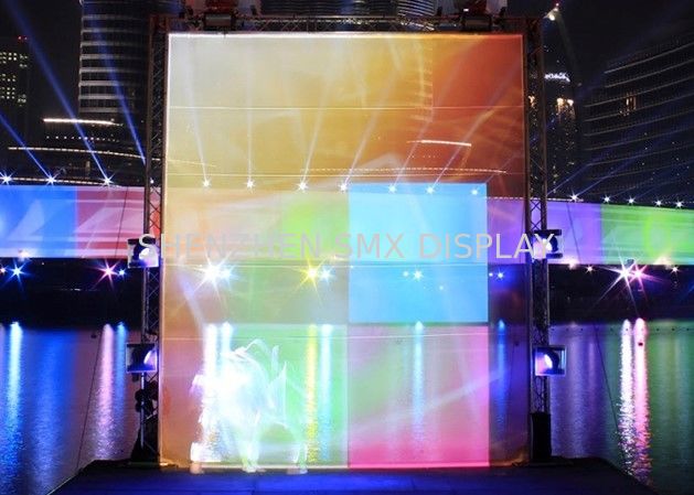 Large Musion Eyeliner 3D Projection Hologram System for Hologram Concert