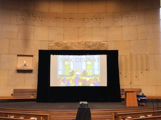 16:9 प्रोजेक्टर और प्रस्तुति उपकरण तेजी से फोल्ड स्टैंड अप प्रोजेक्टर स्क्रीन ड्रेस किट के साथ