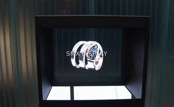 गुणवत्ता वर्चुअल इमेजिंग 3 डी होलोग्राफिक डिस्प्ले यूएसबी वीजीए एचडीएमआई इनपुट पोर्ट कारखाना