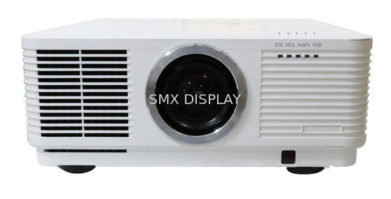 गुणवत्ता मैपिंग और ब्लेंडिंग बिल्डिंग प्रोजेक्शन के लिए 8500 लुमेन आउटडोर डीएलपी प्रोजेक्टर बड़ा स्थान कारखाना