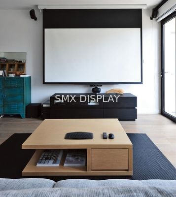 गुणवत्ता 300' इलेक्ट्रिक प्रोजेक्टर स्क्रीन 16:9 प्रोजेक्शन टैब टेन्टेड मोटर चालित स्क्रीन कारखाना