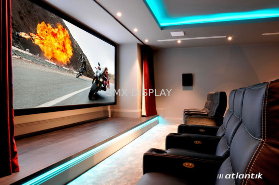 गुणवत्ता एल्यूमिनियम फ़्रेम 16: 9 एचडीटीवी वॉल माउंट फिक्स्ड फ़्रेम स्क्रीन होम सिनेमा के लिए कारखाना