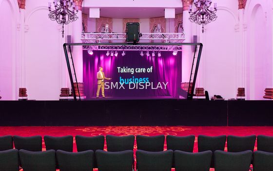 गुणवत्ता लाइव शो के लिए प्रतिरोध खींचने के लिए Musion Foil 3D होलोग्राफिक प्रोजेक्शन सिस्टम कारखाना