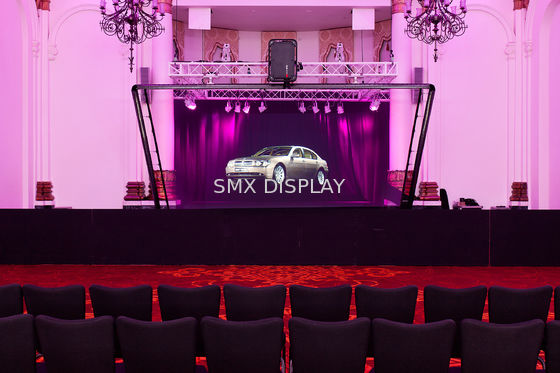 गुणवत्ता 3 डी होलोग्राफिक वीडियो प्रोजेक्टर 5x30m पारदर्शी Musion होलोग्रफ़िक Eyeliner फोइल कारखाना