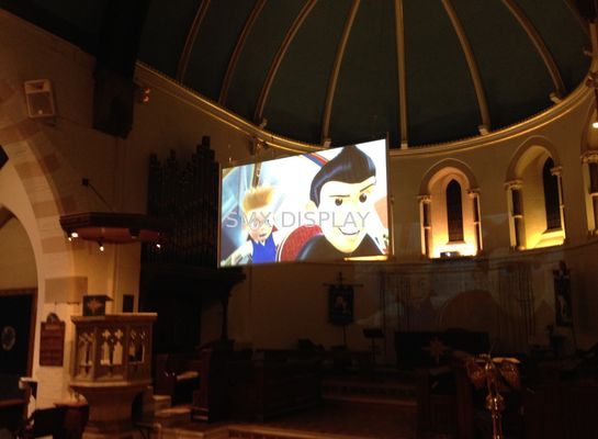 गुणवत्ता चिपकने वाला रियर प्रोजेक्शन स्क्रीन फिल्म, आउटडोर पारदर्शी प्रक्षेपण फिल्म कारखाना