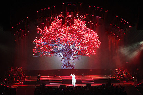 गुणवत्ता पारदर्शी होलोग्राफिक प्रोजेक्शन स्क्रीन पॉलियामाइड सामग्री 3 डी होलोग्राम शो कारखाना