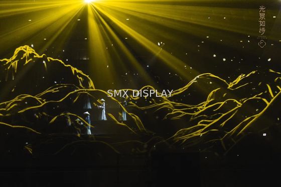 गुणवत्ता होलोग्राफिक आईलाइनर फ़ॉइल 3 डी होलोग्राफिक डिस्प्ले कॉन्सर्ट, फैशन शोकेस के लिए कारखाना