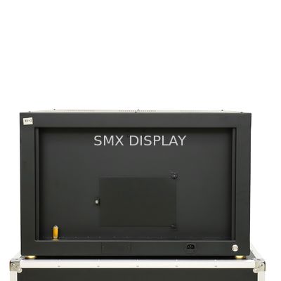 गुणवत्ता 32 इंच पिरामिड 3D होलोग्राफिक डिस्प्ले शोकेस Android सिस्टम AC110V कारखाना