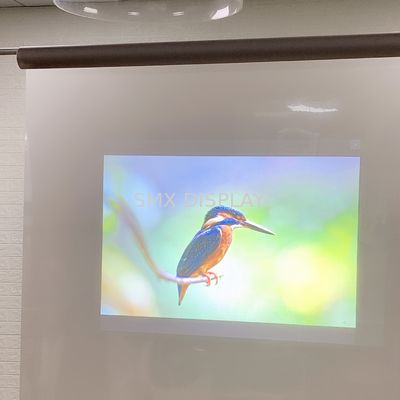 गुणवत्ता ग्रे लेजर टीवी और रियर प्रक्षेपण फिल्म / प्रदर्शन, विज्ञापन, प्रदर्शनी के लिए पन्नी कारखाना