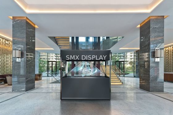 गुणवत्ता बड़े पिरामिड 3D होलोग्राफिक डिस्प्ले पूर्ण HD रिज़ॉल्यूशन 4 देखने वाले पक्ष कारखाना