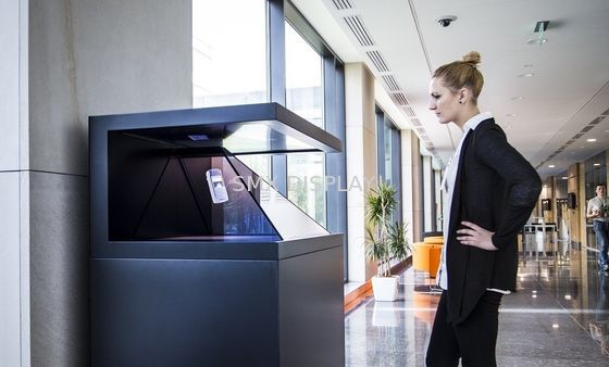 गुणवत्ता टेम्पर्ड ग्लास प्लग और प्ले 3D होलोग्राम बॉक्स 1920x1080 कारखाना