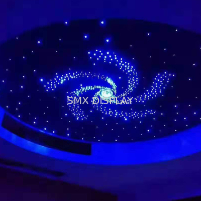 घर की सजावट के लिए RGB 9mm फाइबर ऑप्टिक स्टार सीलिंग पैनल्स 90W