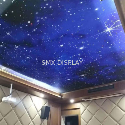 गुणवत्ता KTV बार LED बीड्स फाइबर ऑप्टिक स्टार सीलिंग पैनल्स 12VDC प्रोजेक्ट इंस्टालेशन: कारखाना