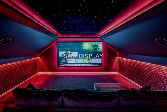 गुणवत्ता सिनेमा के लिए 9 मिमी मोटाई एलईडी स्टार छत पैनल पीएमएमए आरजीबी 12 वीडीसी चुंबकीय कारखाना