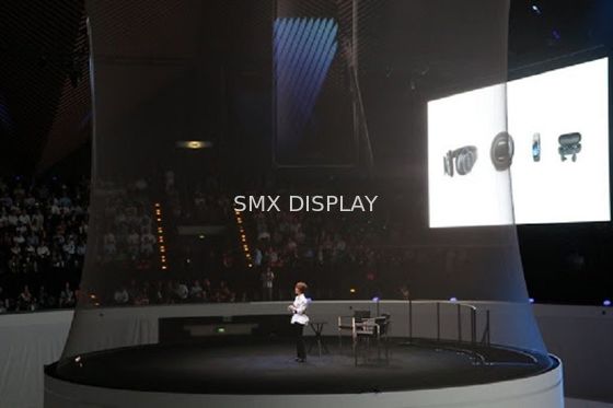 गुणवत्ता 3 डी होलोग्राम शो के लिए 360 डिग्री होलोग्राफिक प्रोजेक्टर स्क्रीन होलो गौज कारखाना