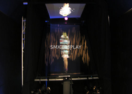 गुणवत्ता प्रोजेक्शन टच स्क्रीन, होलोग्राफिक स्क्रीन Musion आईलाइनर होलोग्राफिक प्रणाली के लिए कारखाना