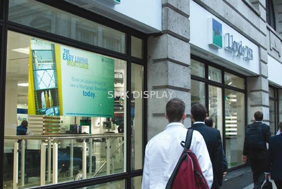 गुणवत्ता दुकान विज्ञापन के लिए 30 मीटर लंबाई रियर प्रोजेक्शन स्क्रीन फिल्म उच्च कंट्रास्ट कारखाना