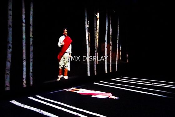 गुणवत्ता कस्टम HD वीडियो 3 डी होलोग्राम प्रोजेक्शन प्रणाली आधारित होलोग्राम प्रस्तुति के लिए कारखाना