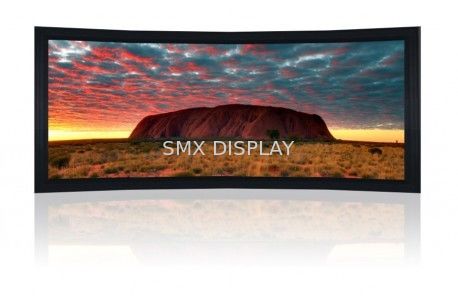 गुणवत्ता फिक्स्ड फ्रेम स्क्रीन रंग, काले मखमल फ्रेम 10 सेमी इनडोर इलेक्ट्रिक घुमावदार कारखाना