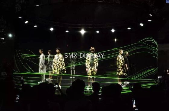 गुणवत्ता उच्च पारदर्शी होलोग्राफिक मेष स्क्रीन प्रोजेक्शन के लिए लचीला कारखाना