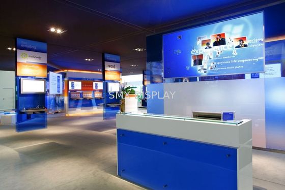 गुणवत्ता 3डी होलोग्राफिक प्रोजेक्शन स्क्रीन के लिए 150 डिग्री ग्रे रियर प्रोजेक्शन फिल्म कारखाना