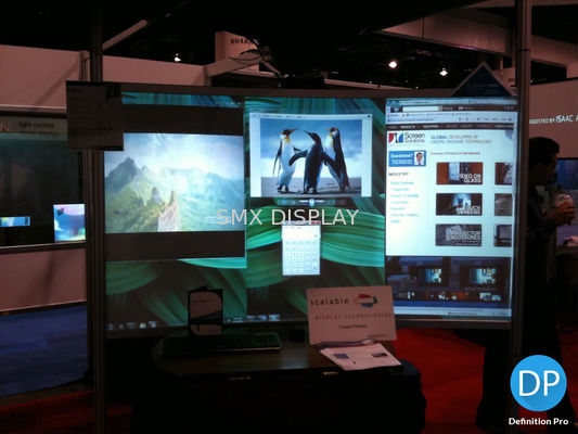 गुणवत्ता हाई कंट्रास्ट ब्लैक रियर प्रोजेक्शन फिल्म वाइड व्यूइंग एंगल 2.5m X 1.52m कारखाना