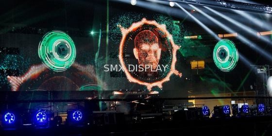 गुणवत्ता इवेंट स्टेज शो के लिए 3 डी होलोगॉज मेष स्क्रीन पॉलियामाइड सामग्री कारखाना