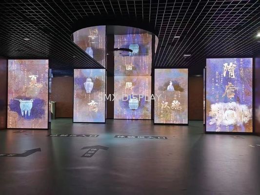 गुणवत्ता 3 डी फ्लोटिंग एनिमेशन के लिए पॉलियामाइड होलोग्राफिक मेष स्क्रीन पारदर्शी होलो नेट कारखाना